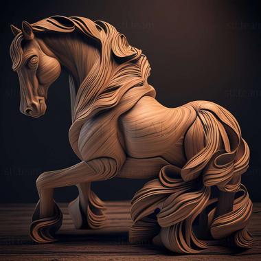 3D model Pony (STL)